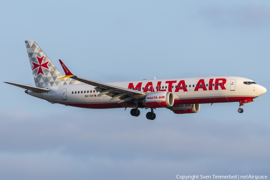 Malta Air Boeing 737-8-200 (9H-VUF) | Photo 583213