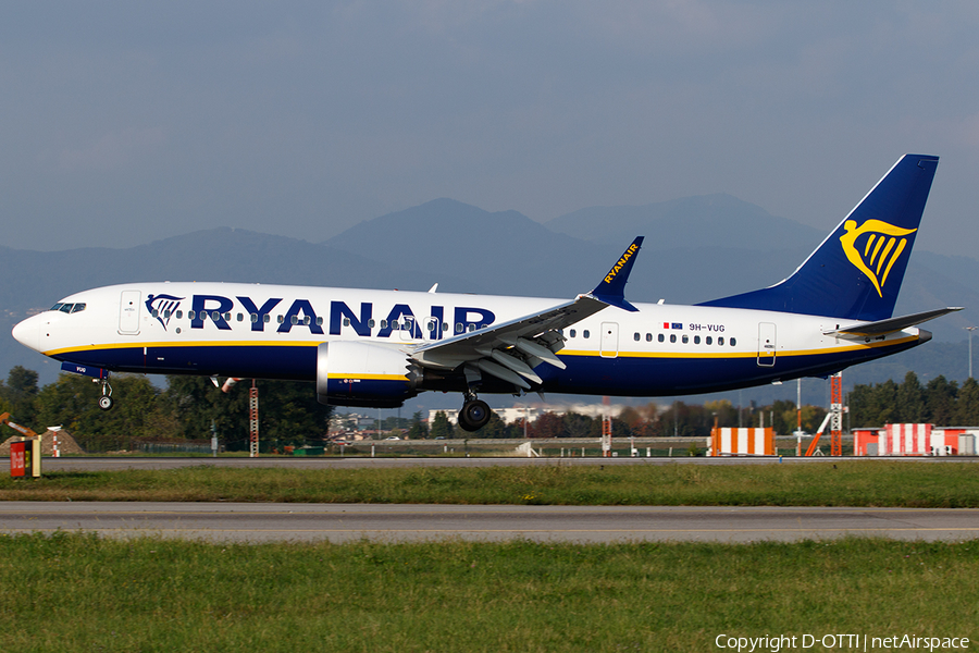 Malta Air (Ryanair) Boeing 737-8-200 (9H-VUG) | Photo 480099