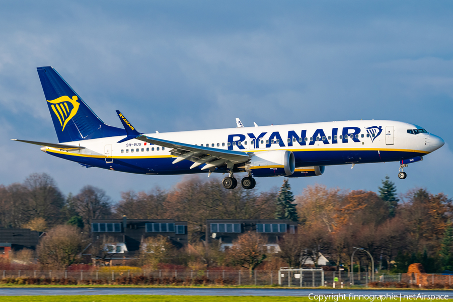 Malta Air (Ryanair) Boeing 737-8-200 (9H-VUG) | Photo 482170