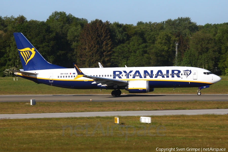 Malta Air (Ryanair) Boeing 737-8-200 (9H-VUK) | Photo 509002