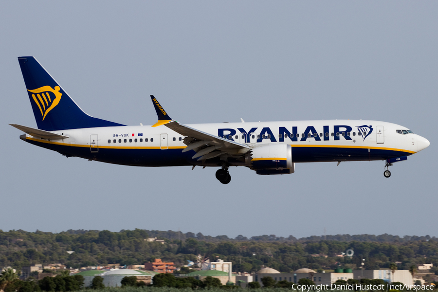 Malta Air (Ryanair) Boeing 737-8-200 (9H-VUK) | Photo 535215