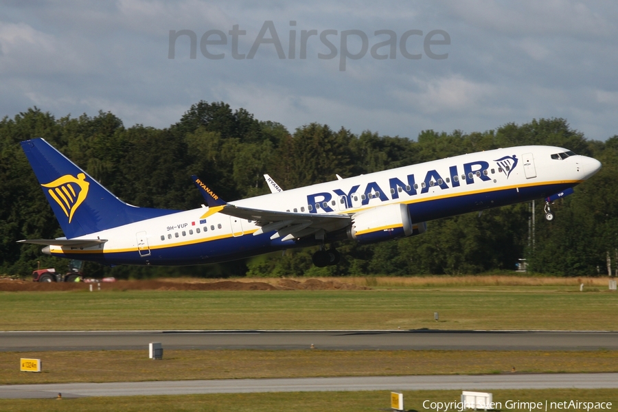 Malta Air (Ryanair) Boeing 737-8-200 (9H-VUP) | Photo 519048