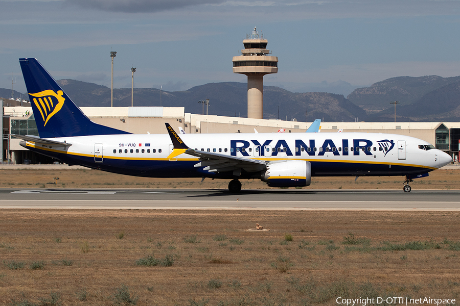 Malta Air (Ryanair) Boeing 737-8-200 (9H-VUQ) | Photo 530839