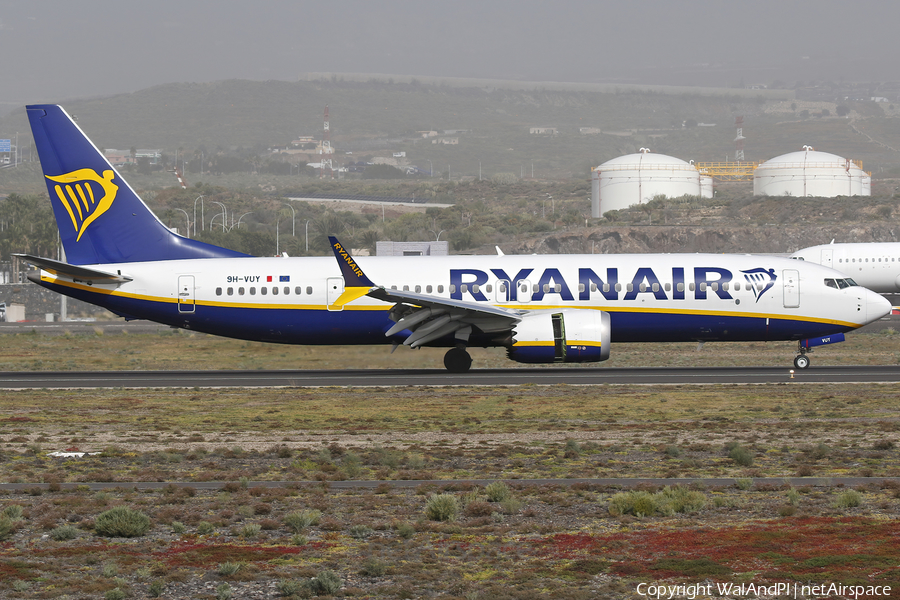 Malta Air (Ryanair) Boeing 737-8-200 (9H-VUY) | Photo 554216