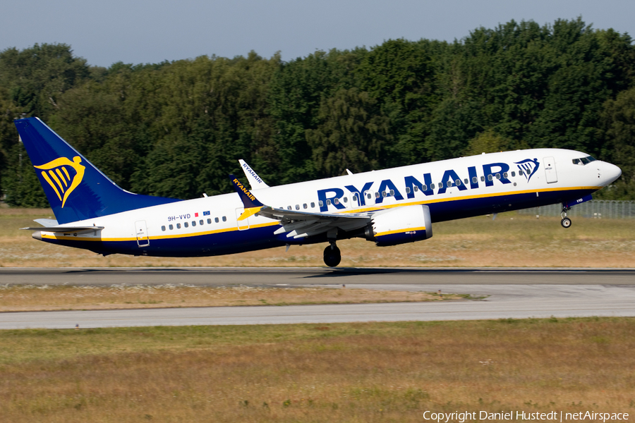 Malta Air (Ryanair) Boeing 737-8-200 (9H-VVD) | Photo 602210