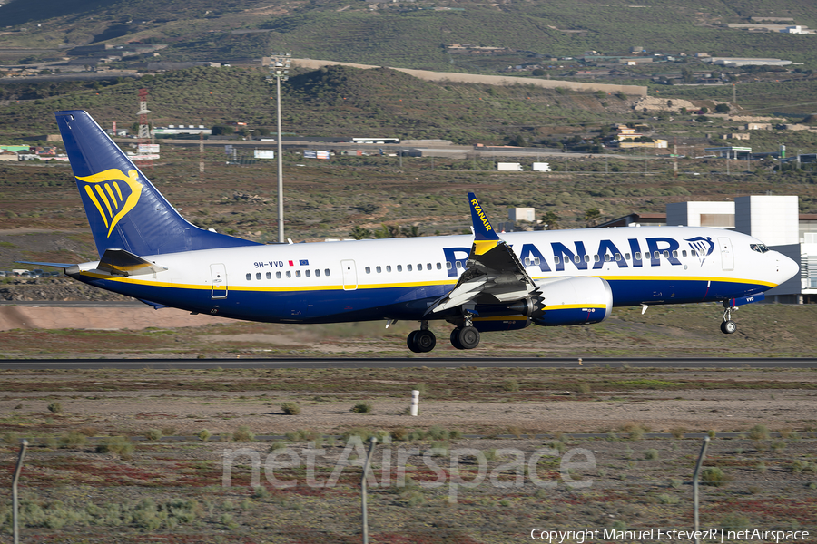 Malta Air (Ryanair) Boeing 737-8-200 (9H-VVD) | Photo 546690