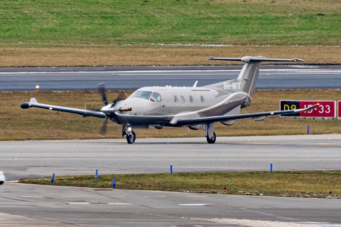 Flydedicated Pilatus PC-12/47E (NGX) (9H-WIT) at  Hamburg - Fuhlsbuettel (Helmut Schmidt), Germany