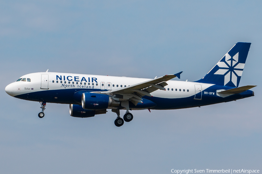 Nice Air Airbus A319-112 (9H-XFW) | Photo 515485