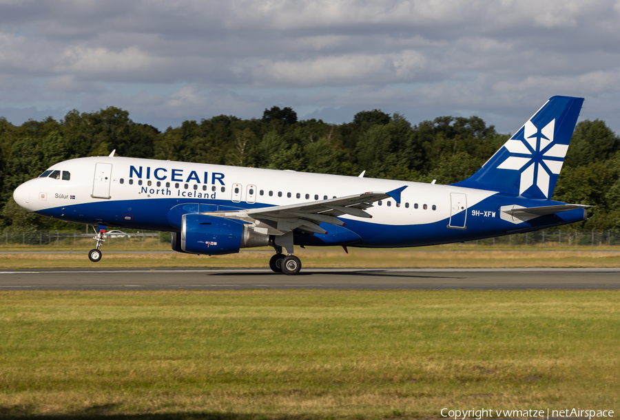 Nice Air Airbus A319-112 (9H-XFW) | Photo 516520