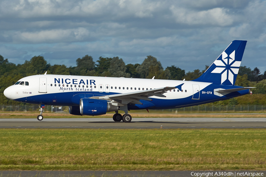 Nice Air Airbus A319-112 (9H-XFW) | Photo 519564