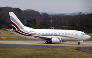 Air X Charter Boeing 737-5Q8 (9H-YES) at  Farnborough, United Kingdom