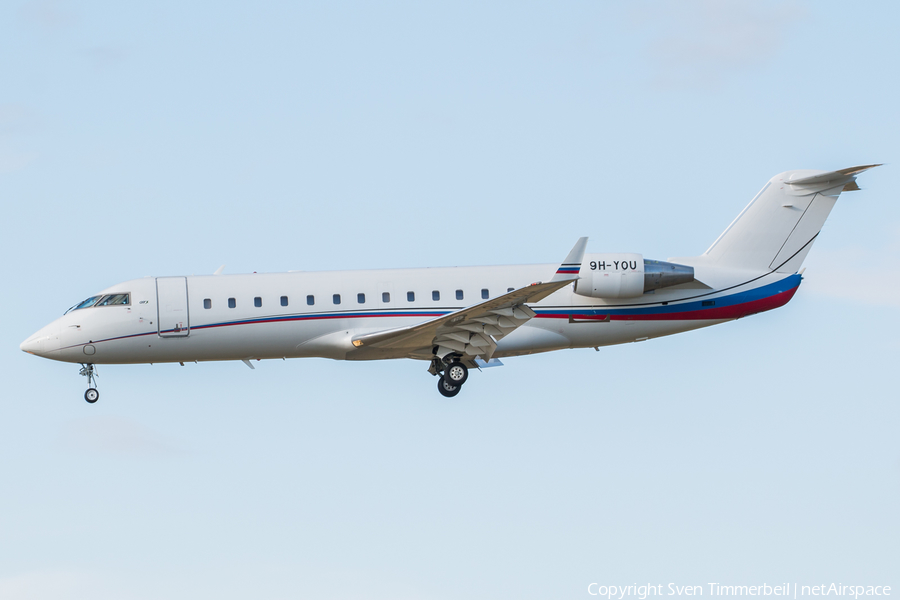 Air X Charter Bombardier CL-600-2B19 Challenger 850 (9H-YOU) | Photo 359791