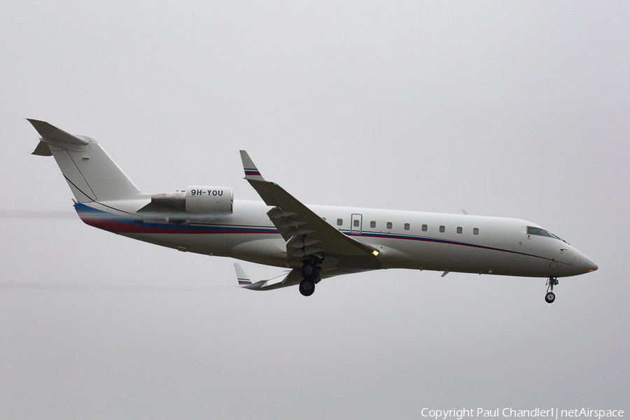 Air X Charter Bombardier CL-600-2B19 Challenger 850 (9H-YOU) | Photo 213474