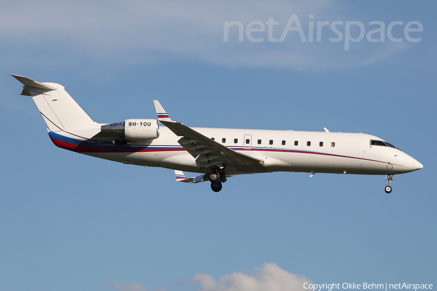 Air X Charter Bombardier CL-600-2B19 Challenger 850 (9H-YOU) | Photo 206576