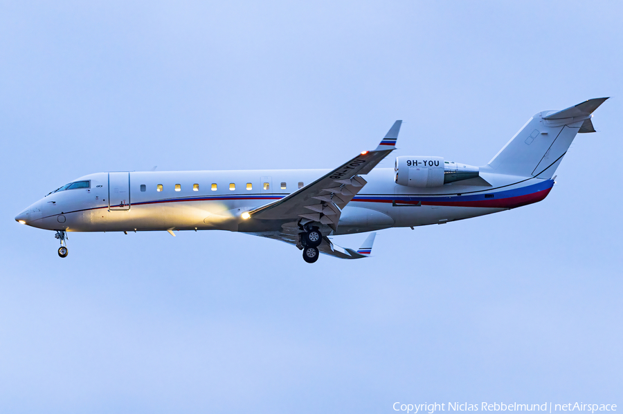 Air X Charter Bombardier CL-600-2B19 Challenger 850 (9H-YOU) | Photo 413485