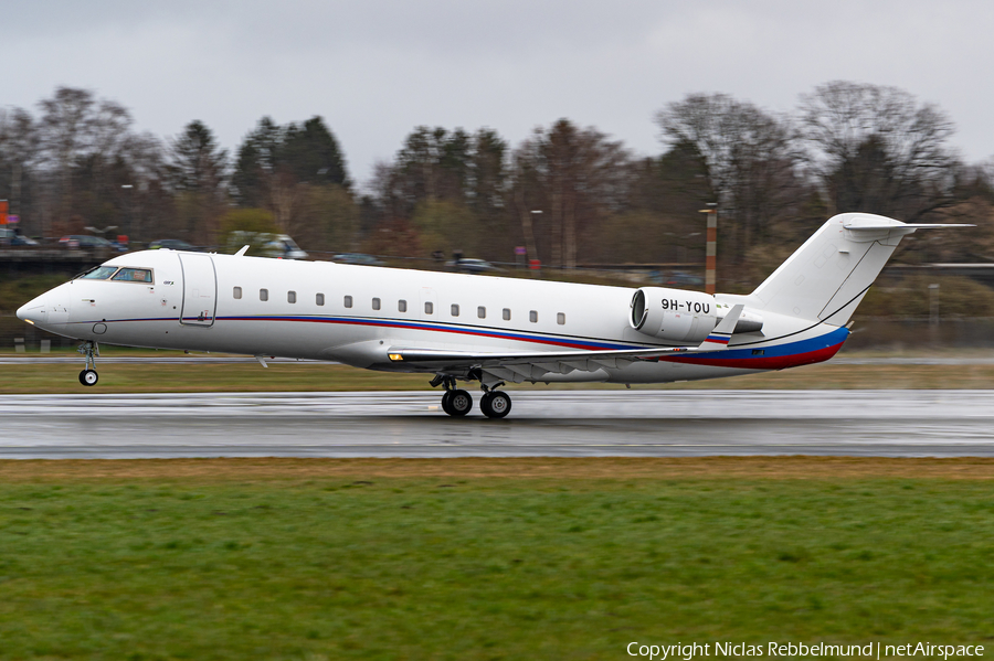 Air X Charter Bombardier CL-600-2B19 Challenger 850 (9H-YOU) | Photo 502214