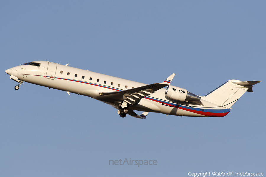 Air X Charter Bombardier CL-600-2B19 Challenger 850 (9H-YOU) | Photo 542572