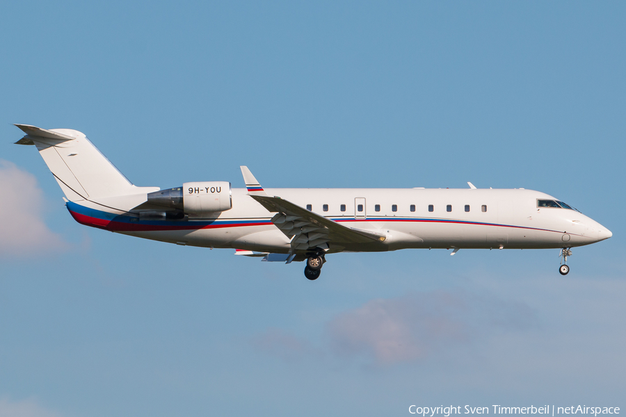 Air X Charter Bombardier CL-600-2B19 Challenger 850 (9H-YOU) | Photo 174161