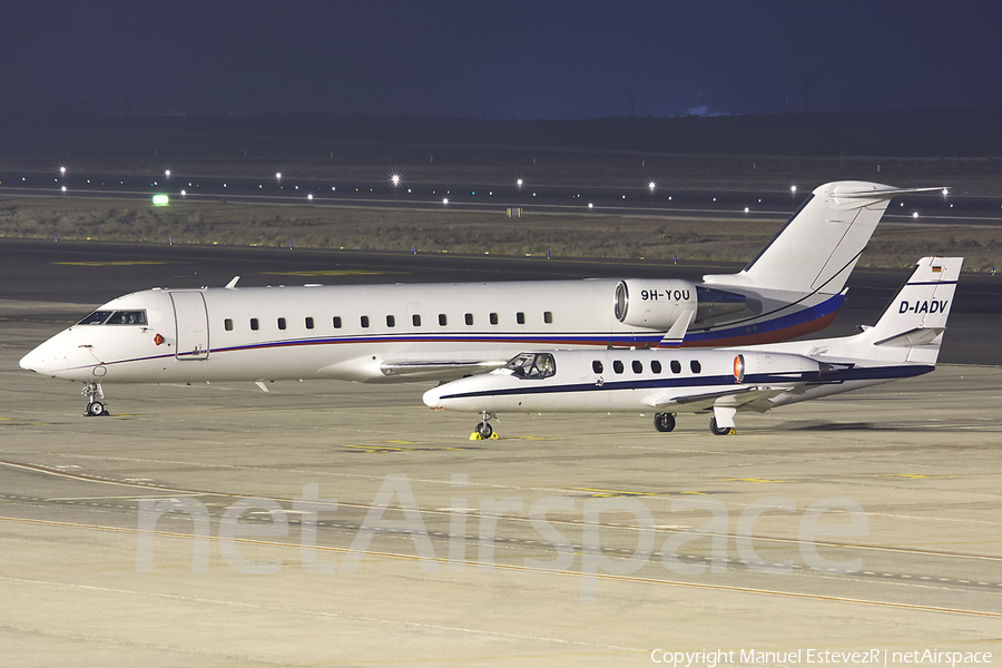 Air X Charter Bombardier CL-600-2B19 Challenger 850 (9H-YOU) | Photo 119140