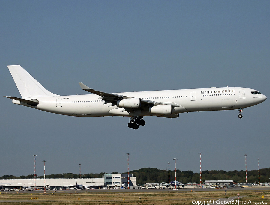 Airhub Airlines Airbus A340-313 (9H-ZMK) | Photo 537318