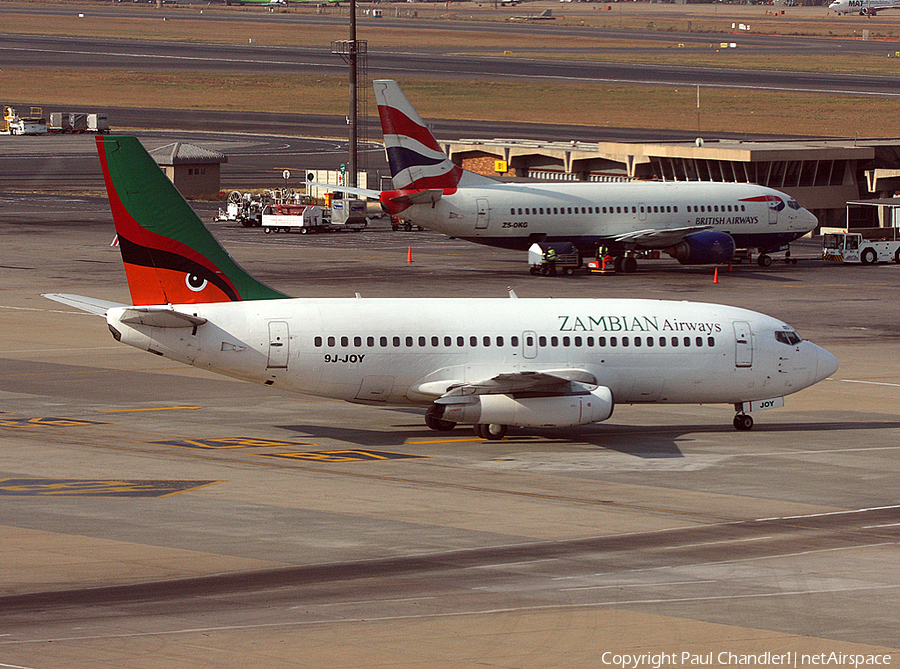 Zambian Airways Boeing 737-244(Adv) (9J-JOY) | Photo 48978