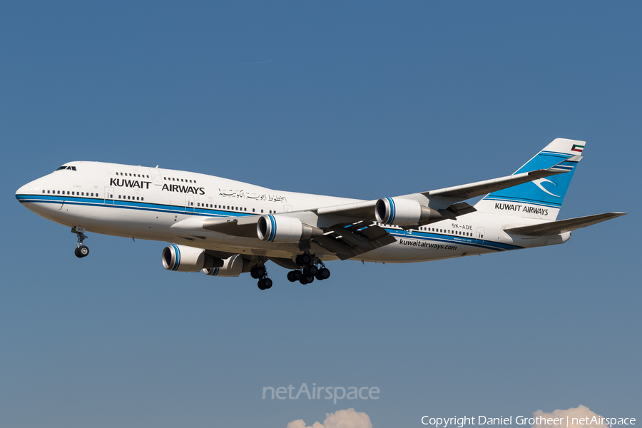 Kuwait Airways Boeing 747-469(M) (9K-ADE) | Photo 124985
