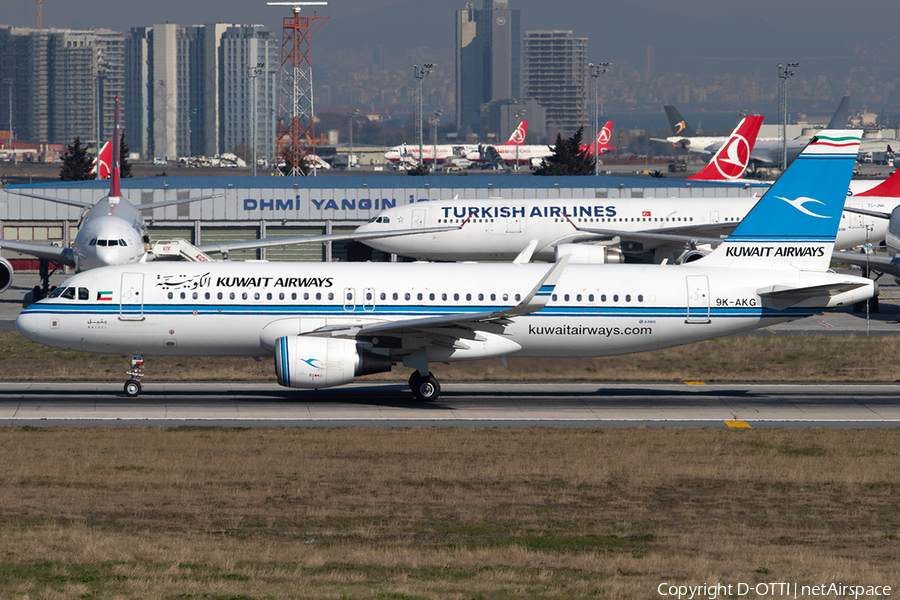 Kuwait Airways Airbus A320-214 (9K-AKG) | Photo 309689