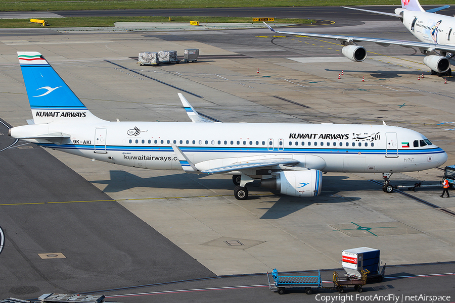 Kuwait Airways Airbus A320-214 (9K-AKI) | Photo 148038