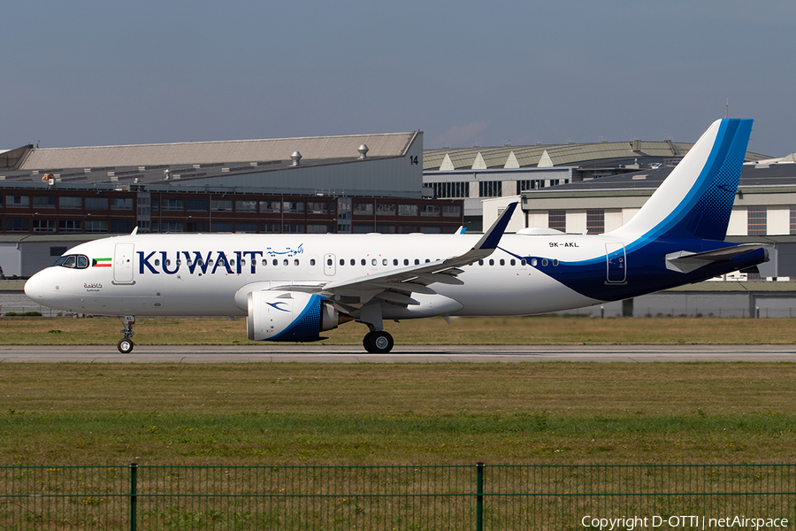 Kuwait Airways Airbus A320-251N (9K-AKL) | Photo 345756