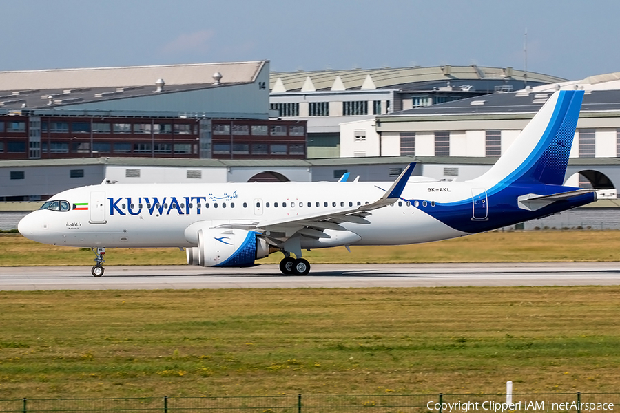 Kuwait Airways Airbus A320-251N (9K-AKL) | Photo 346113