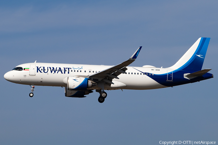 Kuwait Airways Airbus A320-251N (9K-AKM) | Photo 669240