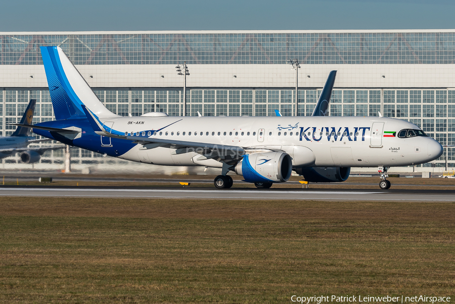 Kuwait Airways Airbus A320-251N (9K-AKN) | Photo 369119