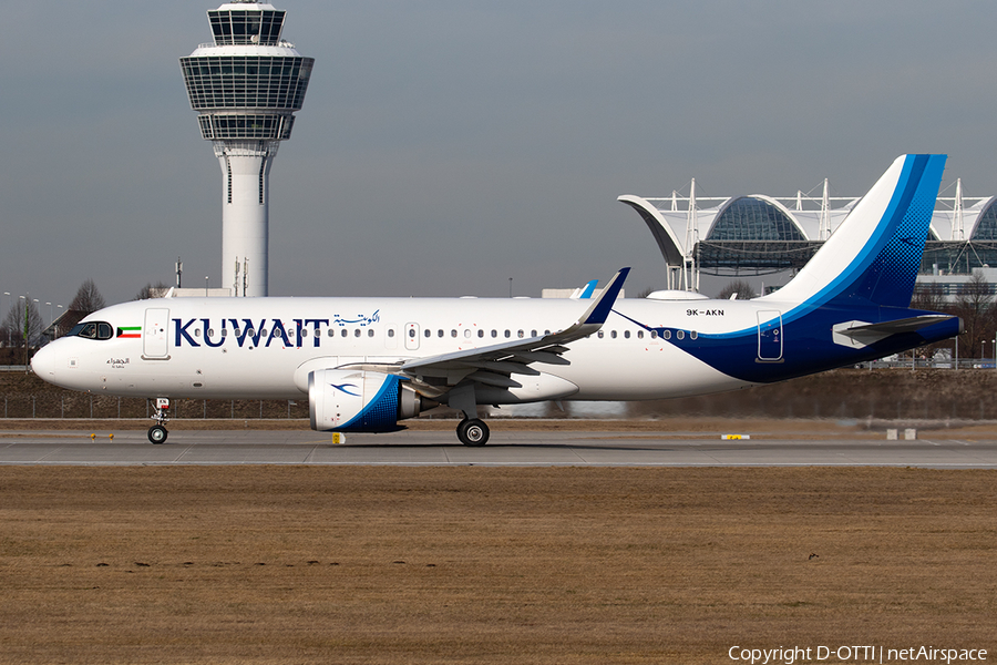 Kuwait Airways Airbus A320-251N (9K-AKN) | Photo 373870