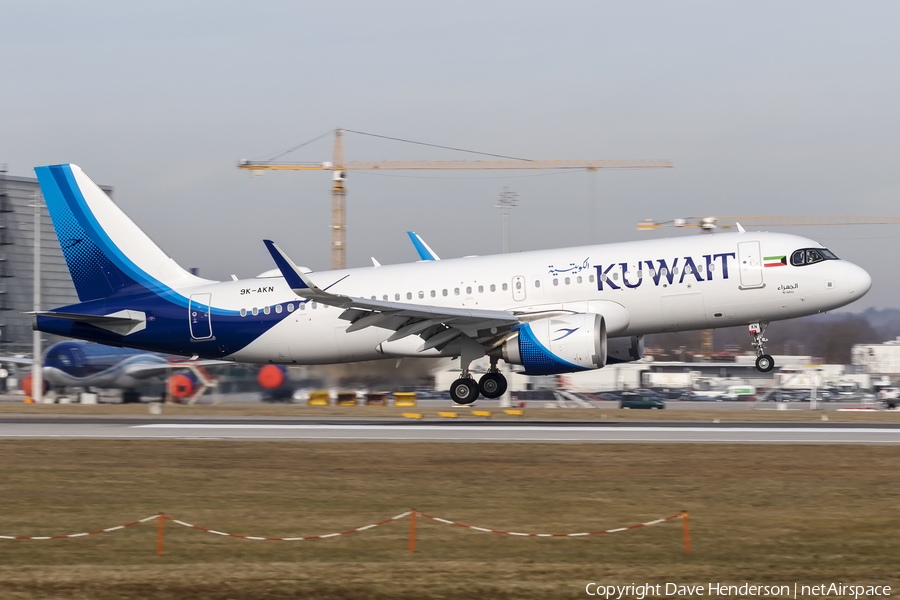 Kuwait Airways Airbus A320-251N (9K-AKN) | Photo 374096