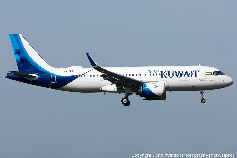 Kuwait Airways Airbus A320-251N (9K-AKO) | Photo 502485