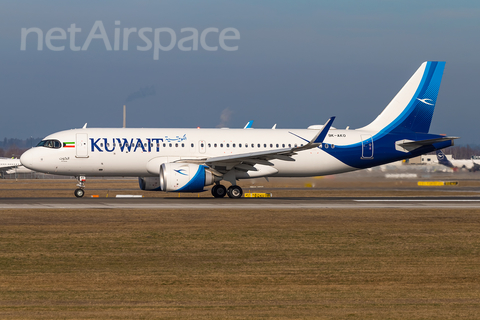 Kuwait Airways Airbus A320-251N (9K-AKO) at  Munich, Germany