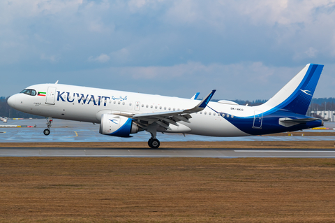 Kuwait Airways Airbus A320-251N (9K-AKO) at  Munich, Germany