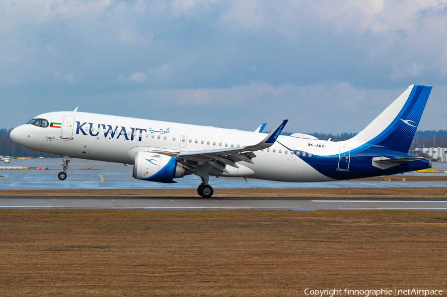 Kuwait Airways Airbus A320-251N (9K-AKO) | Photo 612005