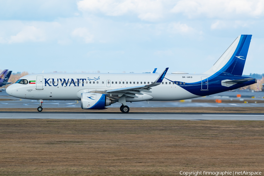 Kuwait Airways Airbus A320-251N (9K-AKO) | Photo 612025