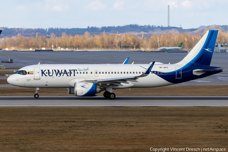 Kuwait Airways Airbus A320-251N (9K-AKO) | Photo 648230