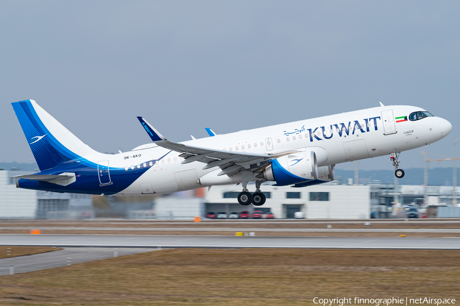 Kuwait Airways Airbus A320-251N (9K-AKO) | Photo 677953