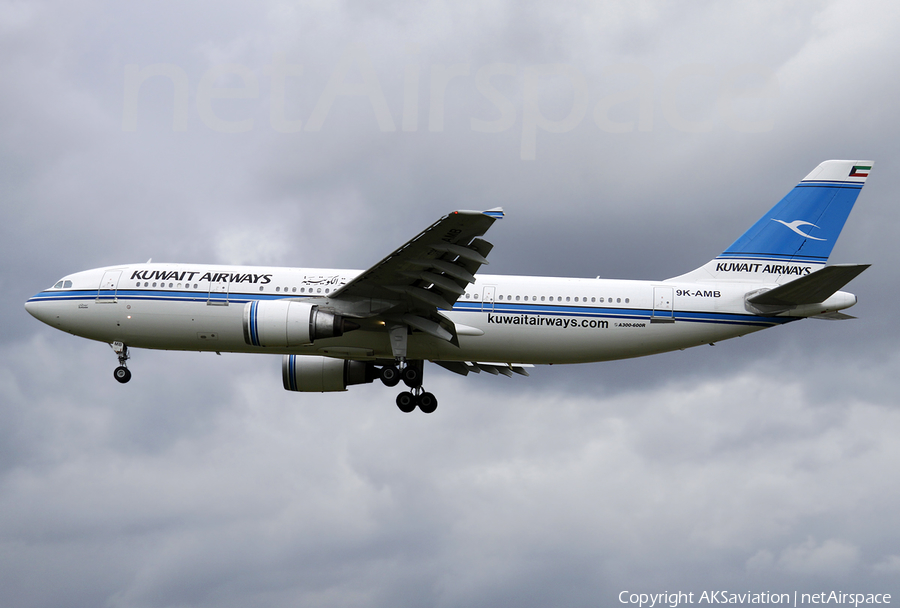 Kuwait Airways Airbus A300B4-605R (9K-AMB) | Photo 119354