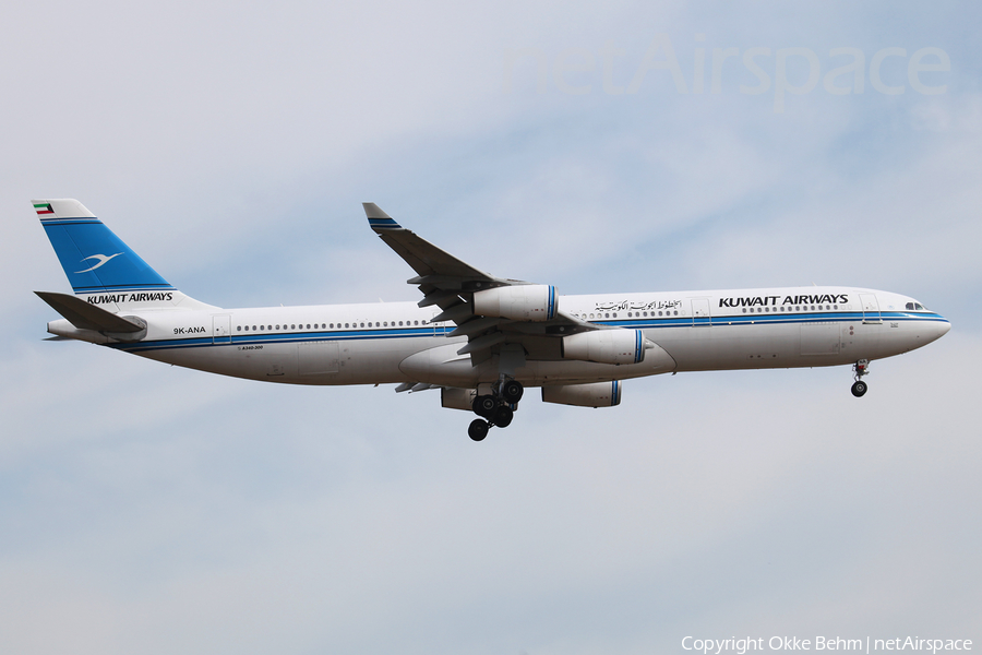Kuwait Airways Airbus A340-313 (9K-ANA) | Photo 80948