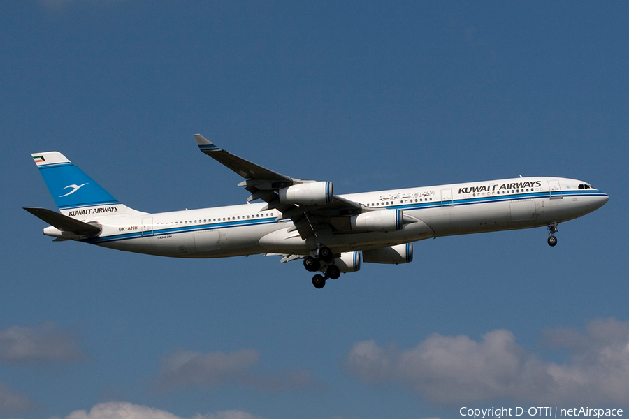 Kuwait Airways Airbus A340-313 (9K-ANB) | Photo 269757
