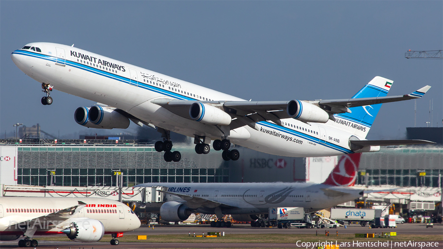 Kuwait Airways Airbus A340-313 (9K-ANB) | Photo 421237