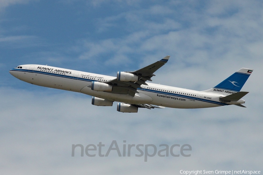 Kuwait Airways Airbus A340-313 (9K-ANC) | Photo 11405