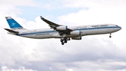 Kuwait Airways Airbus A340-313 (9K-ANC) at  London - Heathrow, United Kingdom