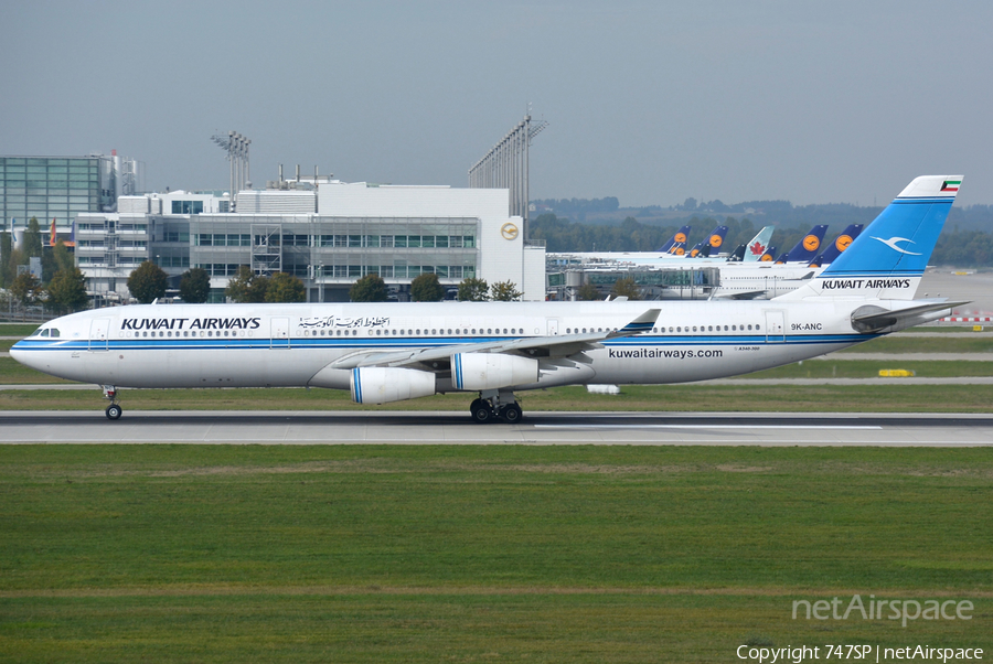 Kuwait Airways Airbus A340-313 (9K-ANC) | Photo 87508