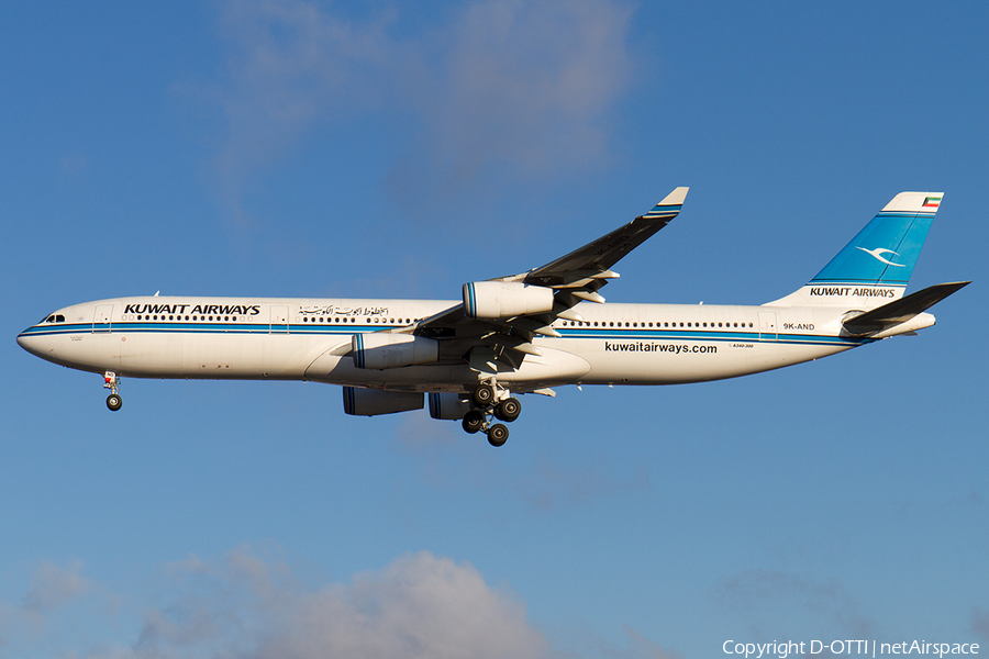 Kuwait Airways Airbus A340-313 (9K-AND) | Photo 524807