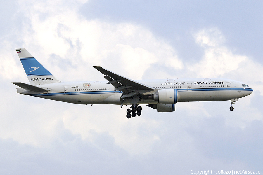 Kuwait Airways Boeing 777-269(ER) (9K-AOA) | Photo 12480